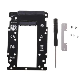 

mSATA to SATA 2.5" SSD Box 30x27/50/70mm mSATA to 22Pin SATA 50mm 52Pin Caddy E65A