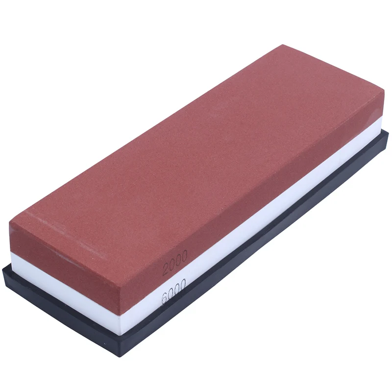 

Whetstone Knife Sharpener, Professional Sharpening Stone 2000/6000 Girt Water Stone For Knives