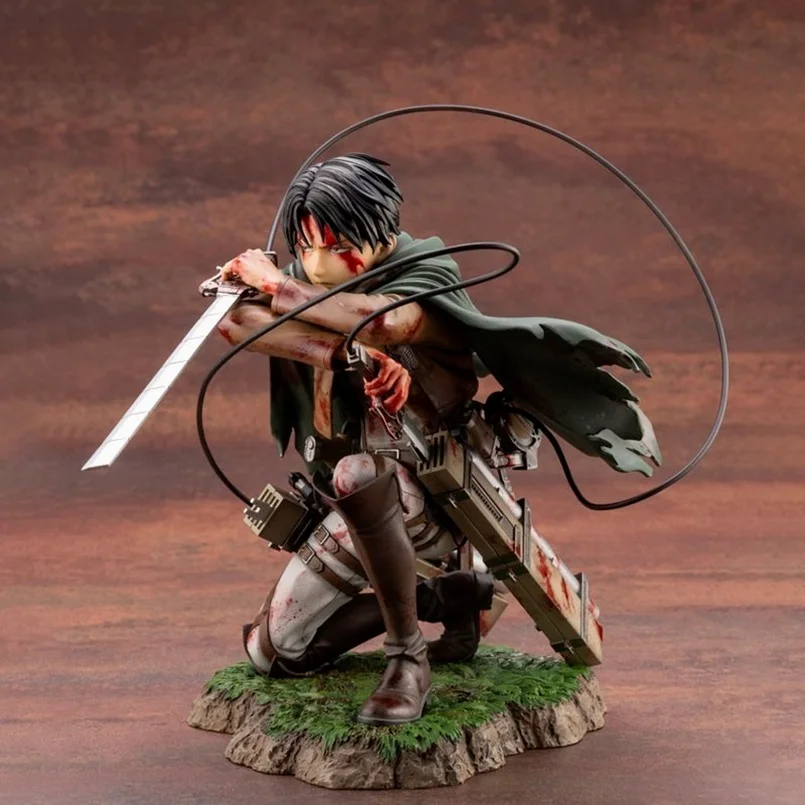 Mikasa Ackerman-figura DE ACCIÓN Attack on Titan, figura de PVC 18cm, Rival paquete de Eren, Ver.Levi - AliExpress
