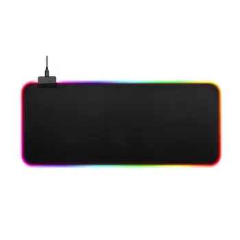 

Gaming Mouse Pad Computer Mousepad RGB Large Mouse Pad Gamer XXL Mouse Carpet Big Mause Pad PC Desk Play Mat with Backlit #1031