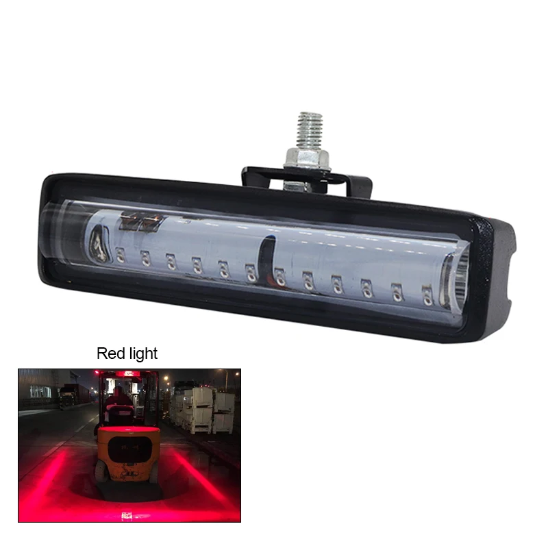 

1 Or 2PCS 12-80V 30W Forklift Danger Warning Light Blue or Red Flood Beam Safety Warning LED Work Light Lamp LED Point Light