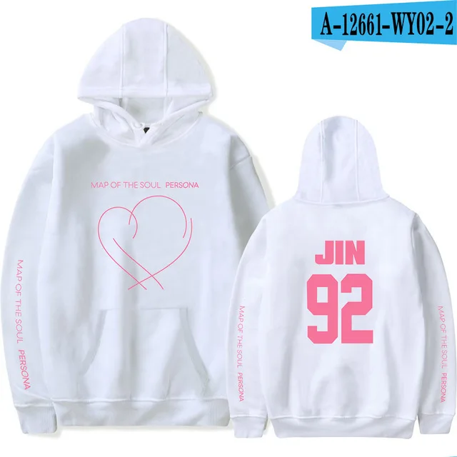 10 JIMIN J-HOPE JUNG KOOK SUGA альбом карта душа Persona Принт толстовки кофты женские/мужские модные тонкие/флисовая одежда - Цвет: 10