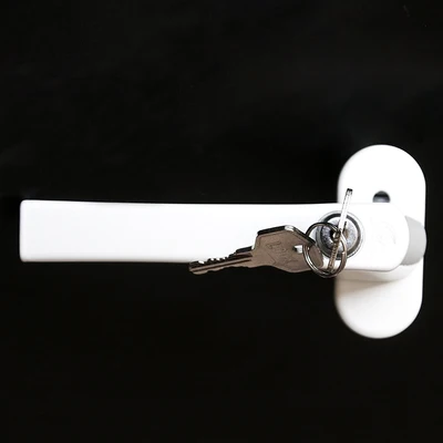 4Pcs-Children-Safety-Lock-Aluminium-Windows-Handle-Window-Handles-Lockable-Safety-White-In-White-Lockable-Balcony