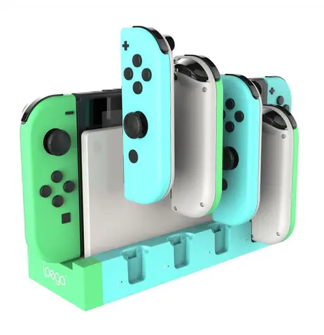 Dustproof Charger Charging Station Portable Small PG-9186 Carrying Decor for Nintendo Switch Joy game Con Game Controller