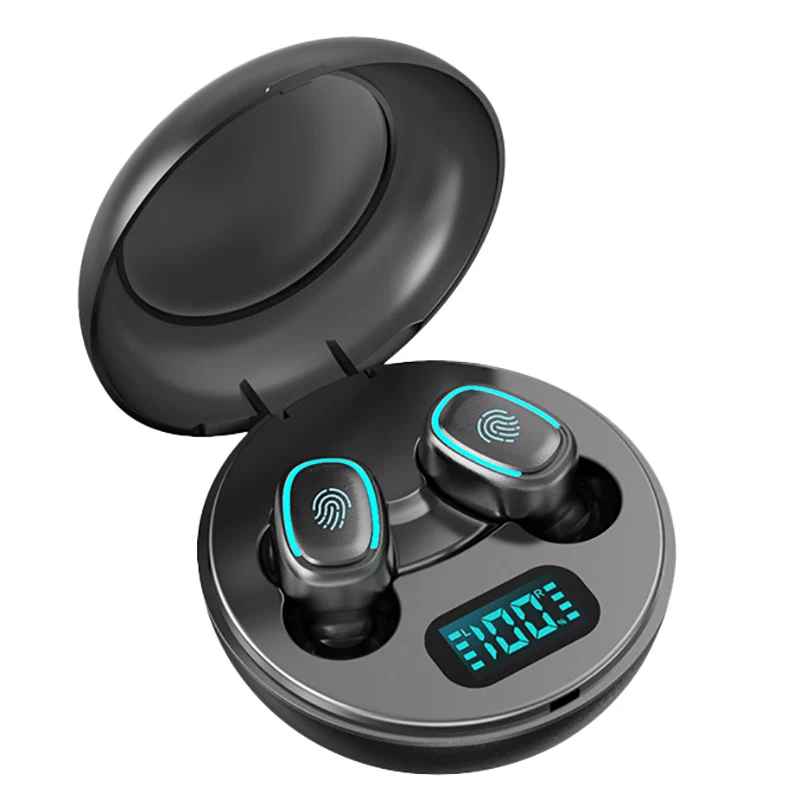 TWS Bluetooth Wireless Earbuds HiFi Stereo Waterproof Headphones Sports Music Earphones Game 4H Playtime