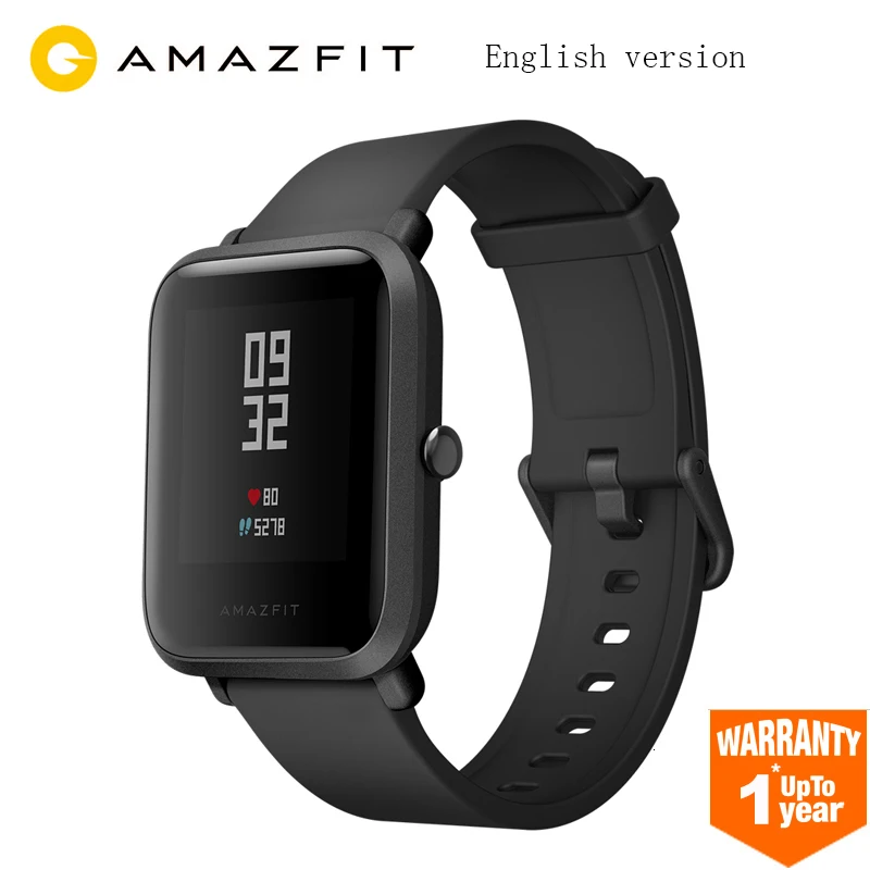 Смарт-часы Xiaomi Huami Amazfit Bip Gps Gloness Smartwatch Смарт-часы 45 дней в режиме ожидания для телефона Mi8 Ios английская версия