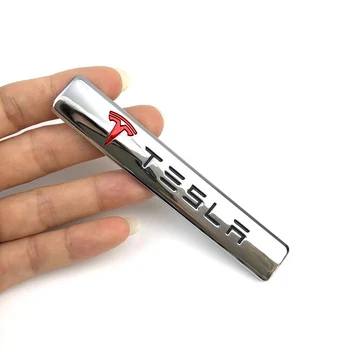 

Car Styling 3D Metal Emblem Badge Stickers Decal Decoration For Tesla Model 3 Model S Model X Model Y Accessories