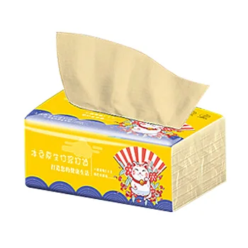 

Facial Tissue Bulk Tissues 3-Ply For Home Bamboo Pulp Disposable Bamboo Pulp