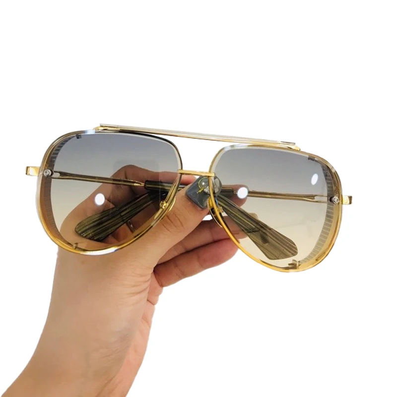 

Vintage Metal Sunglasses Men Driving Retro Pilot Mirror Sun Glasses Lady Outdoor Driving Shade Sunglasses UV400 Oculos De Sol