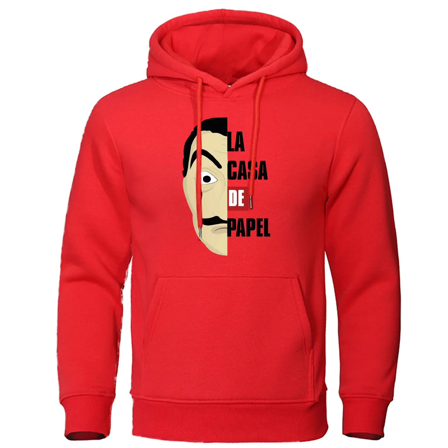The House of paper Hoody мужской осенний пуловер Повседневная Уличная толстовка с капюшоном для мальчиков и девочек