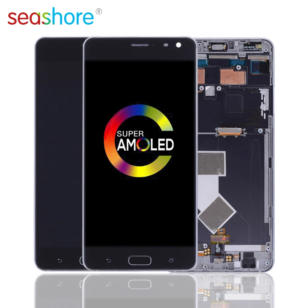 US $114.39 57ORIGINAL For ASUS Zenfone AR ZS571KL LCD Touch Screen Digitizer Assembly For Asus zs571kl Display withFrame Replacement A002