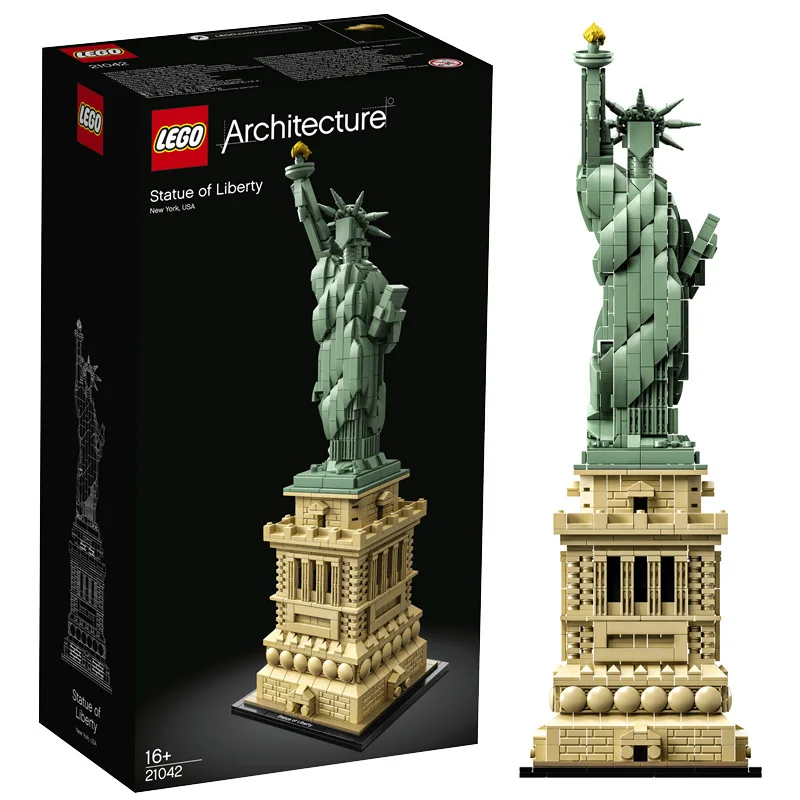 

Statue of Liberty 21042 Eiffel Iron Tower Architecture 21019 Free 21039 Unisex 21041 below 14-year-old