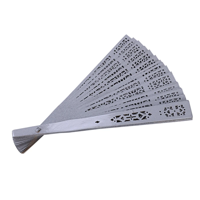 Бамбуковый вентилятор с рисунком Стрекоза Ajoure Карманный вентилятор Подарочное украшение