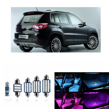 

12pcs Car Canbus Error Free LED Bulbs Reading Lights Kit For Volkswagen Tiguan 2009-2015 Map Light VW-C-18 Interior White Lamp