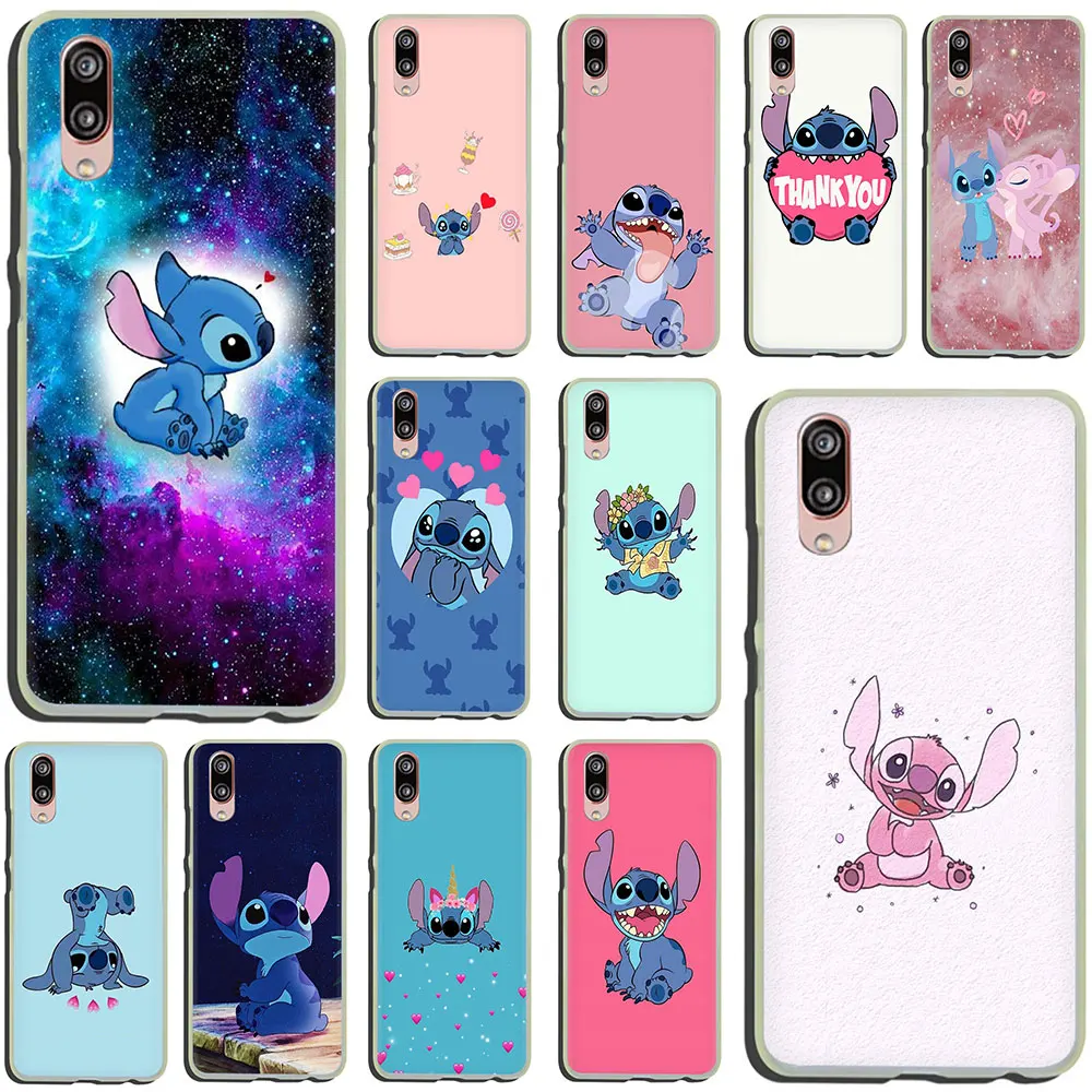 

Cute Lilo Stitch Aladdin Cartoon Funny Hard Phone Case for Huawei P30 P10 Plus P20 Lite Mini 2016 2017 Pro P smart 2019