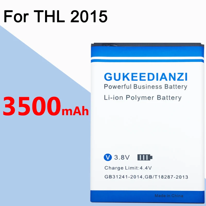 GUKEEDIANZI Новинка BL-08 3500 мАч Мобильный телефон Аккумулятор для THL 2015 2015A BL08 BL 08 сменный
