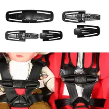 

2022NEW High quality Car Baby Safety Seat Strap Belt Harness Chest Child Clip Safe Buckle 1pc Toddler Clamp Seat Belts