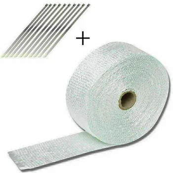 

Parts Exhaust Pipe Wrap Car Bandage Replacement Insulation Accessories