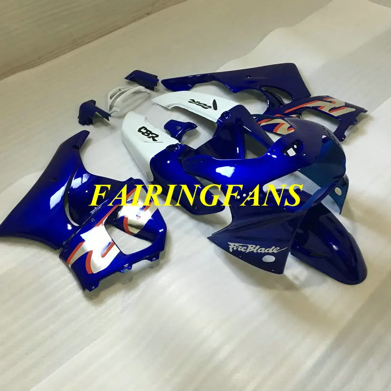 Мотоцикл обтекатель комплект для HONDA CBR900RR 919 98 99 CBR 900 RR CBR 900 RR CBR 900 1998 1999 синий Обтекатели на кузов+ подарки HR12