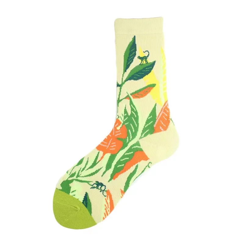 Fashion Cotton Men Socks Breathable All Seasons Socks Comfortable Socks