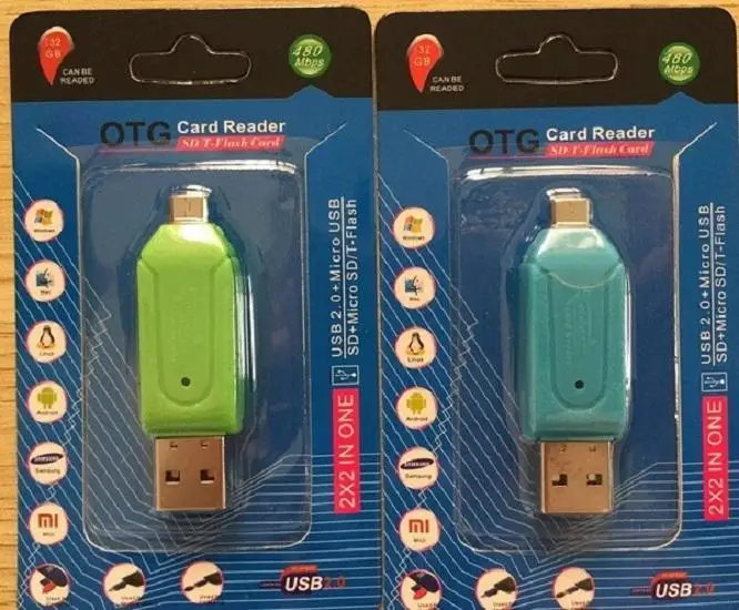 Usb-концентратор с несколькими портами USB 2,0 Универсальный кард-ридер мобильный телефон для Micro OTG TF Flash PC Компьютерные аксессуары для macbook pro HUAWEI