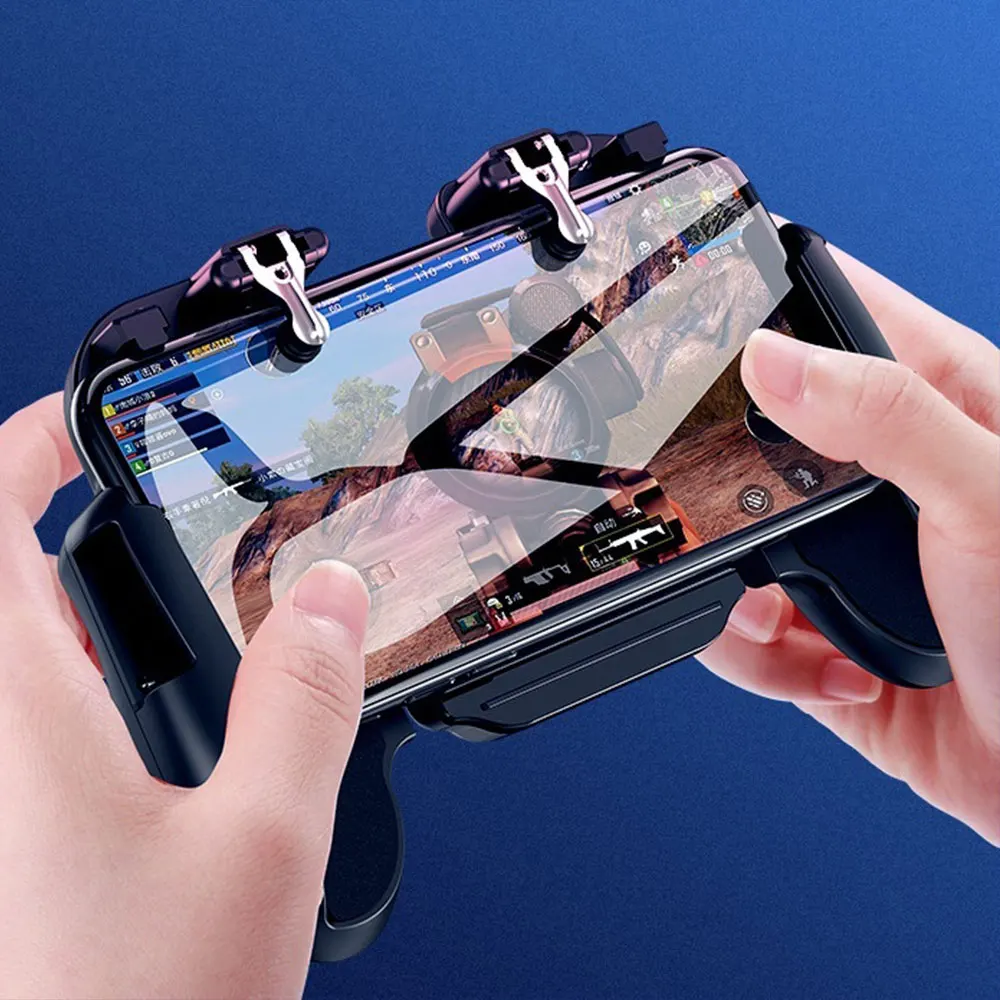 Новые геймпады H5 игровой контроллер кулер охлаждающий вентилятор Fire PUBG мобильный игровой контроллер геймпад джойстик металлический L1 R1 триггер для iPh