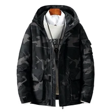 Высокое качество-40 Цельсия пуховая куртка сохраняющая тепло мужская зимняя толстая зимняя парка пальто камуфляж белая черная утка пальто 057