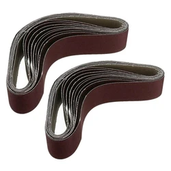 LUDA – bandes de ponçage en oxyde d'aluminium, grain 600 et grain 1000, 68x50mm, 20 paquets 