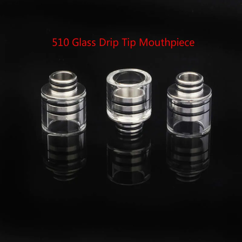 Eleaf Melo 4/OBS Engine 2 II/Digiflavor Siren V2/Horizontech Falcon 510 стеклянный дрип-тип сменный мундштук |