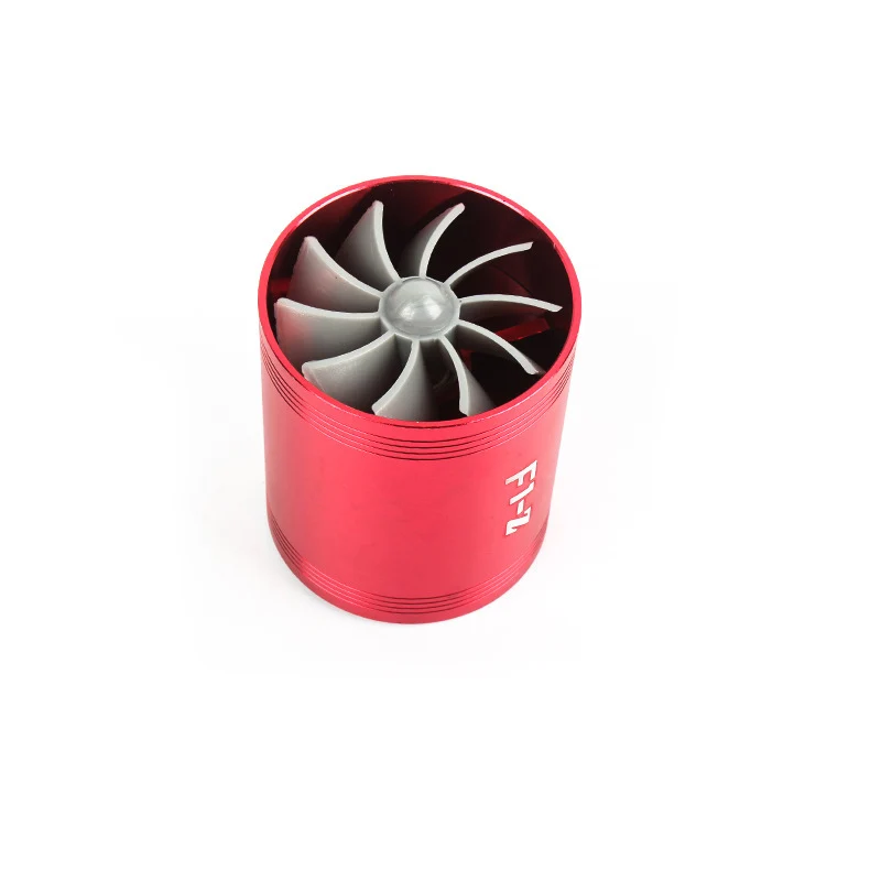 New Car Modified Metal Double-sided Turbine F1-Z Air Intake Turbine Engine Turbocharger High-quality Car Modified Accessory