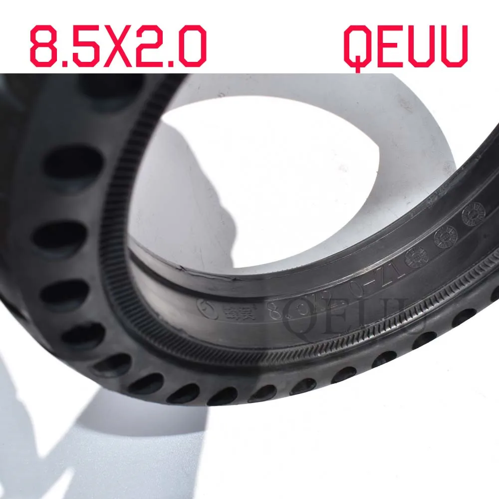 Size 8.5 inch Bee Hive Holes Solid Tire 8.5x2 For Xiaomi Mijia M365& pro Electric Scooter Tires 8.5X2.0
