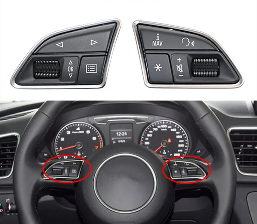 4G0951523 MMI руль Многофункциональный Управление кнопка включения для Audi A1 A6 A7 2011 2012 2013