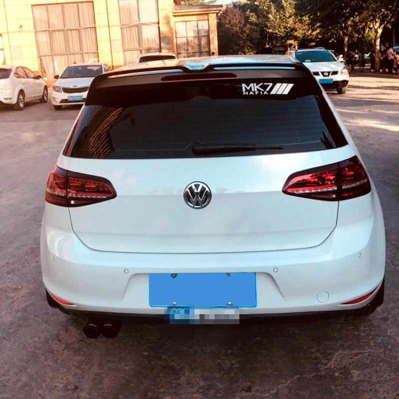 Высокое качество задний багажник спойлер для Volkswagen Golf 7 VII спойлер из углеродного волокна для MK7 GTI R