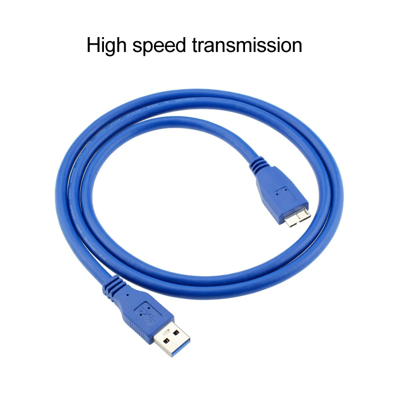 USB 3 0 штекер A к Micro B Кабель для передачи данных Шнур высокоскоростной внешний