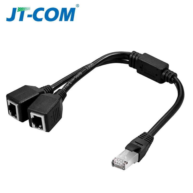 Соединительный кабель Ethernet RJ45 LAN Y образный адаптер сетевой разветвитель Cat5