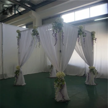 

Adjustable pole pipe backdrop drape wedding canopy marriage decoration