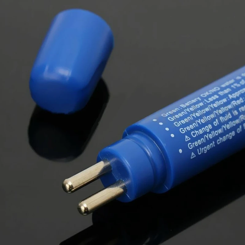 Тест тормозной жидкости er Led влаги воды компактный инструмент тест индикатор ручка синий V тест 1956