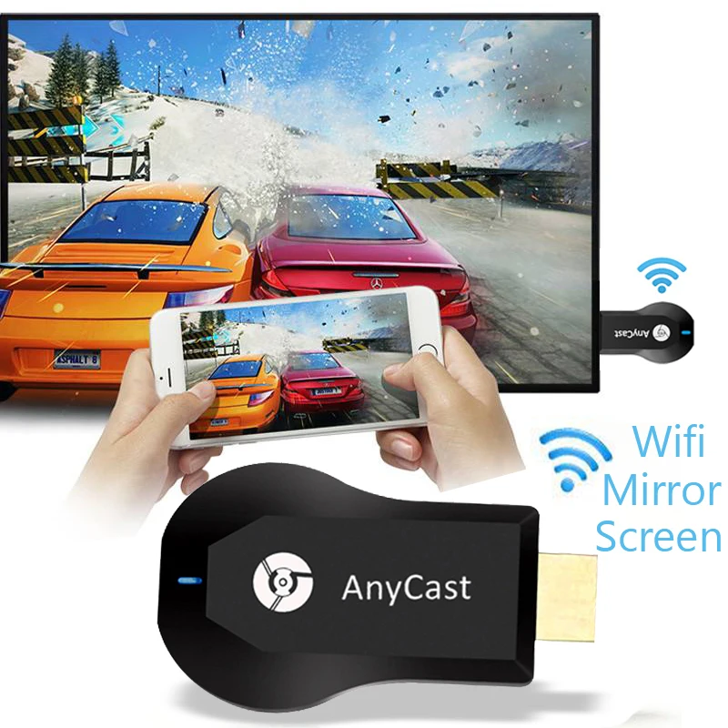 Anycast M4 2 4G 4K Miracast любой литой беспроводной DLNA AirPlay HDMI TV Stick Wifi Дисплей донгл приемник