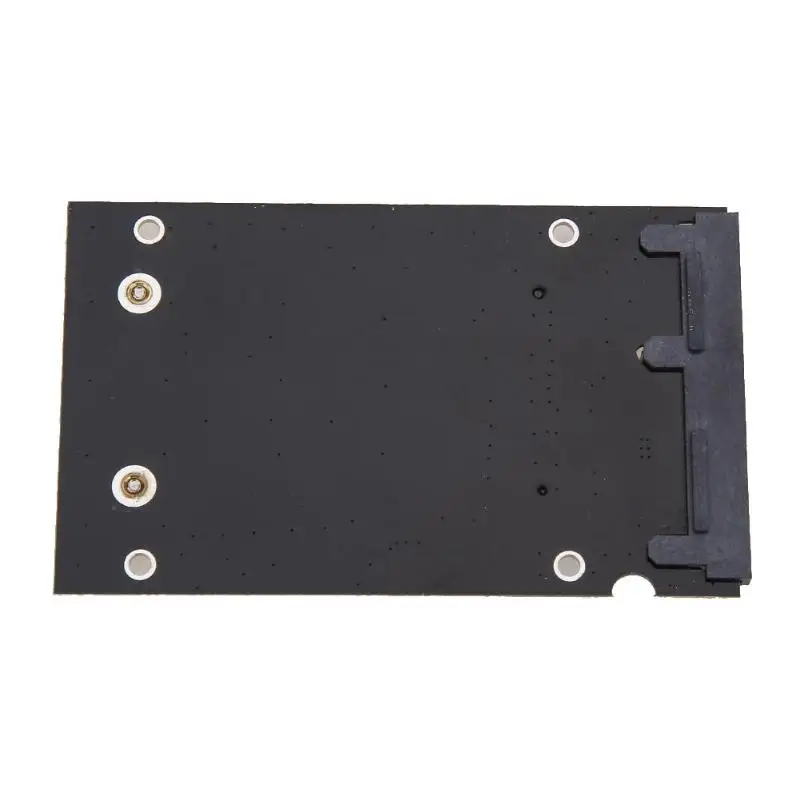 S101 mSATA SSD до 2," SATA адаптер Корпус высокоскоростной mSATA-SATA 2,5" конвертер жесткий диск открытка-коробка SSD чехол для ПК