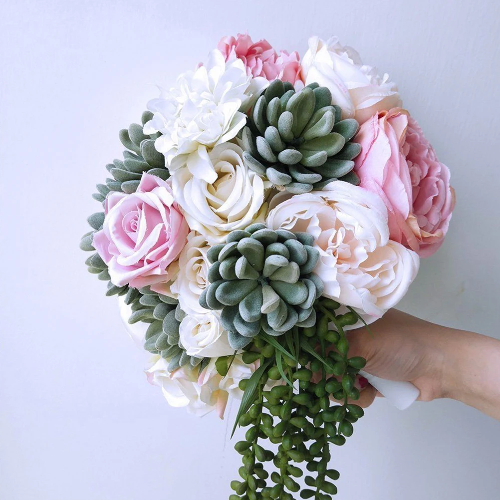 PULABO Bridal Wedding Party Supply Flower DIY Decoration Bouquet Foam Holder Handle Superior/â/€/‚Quality and Creative Convenient