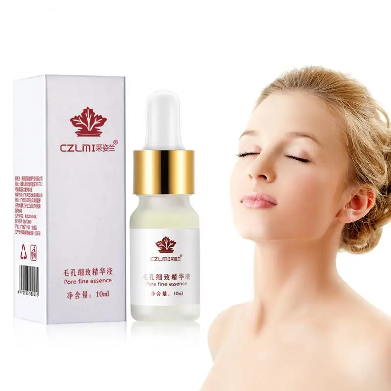 

1 Pc Whiten Smooth Skin Pores Shrink Serum Natural Repair Fine Lines Essence Gel Hydrating Brighten Face Serum TSLM2