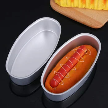 

Aluminum Cake Mold Oval Cheesecake Pan Non Stick Baking Bakeware For Oven DIY Baking Tools Dessert Cake Mold Accessories
