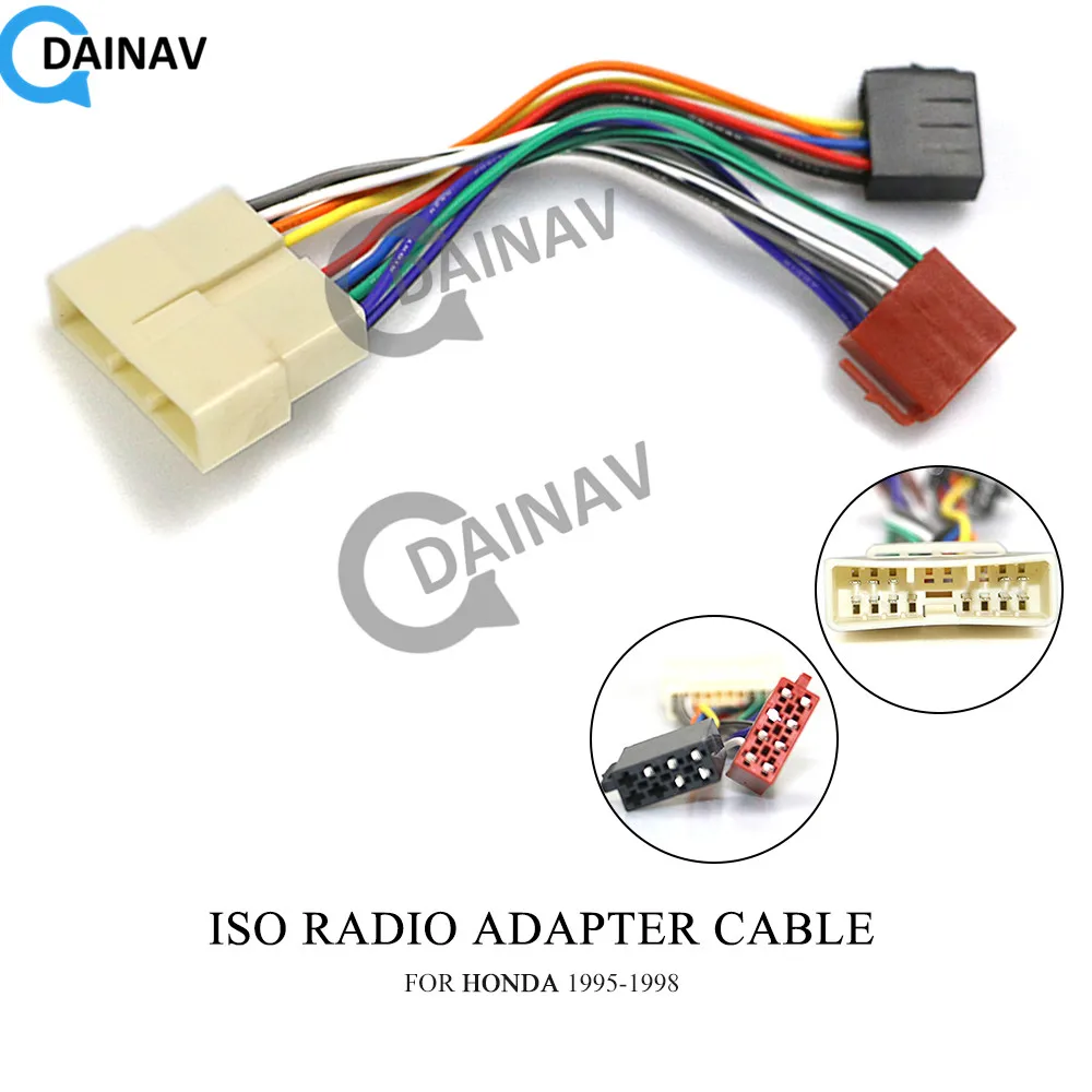 

12-010 ISO RADIO ADAPTER CABLE FOR HONDA All Models 1995-1998