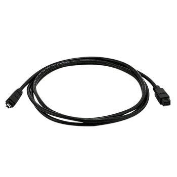 

Black IEEE 1394 Firewire 800 to Firewire 400 Cable, 9 Pin/4Pin Male / Male 10 FT