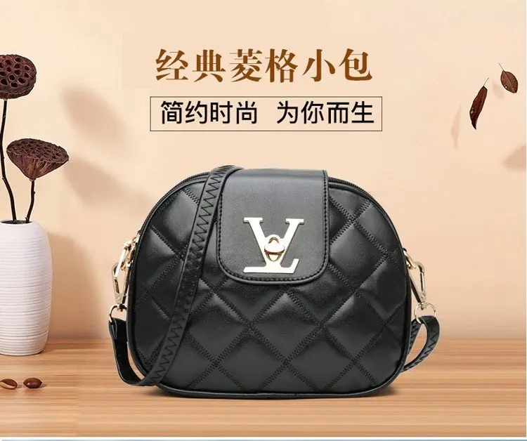 

2019 Online Celebrity Casual Versitile Fashion Rhombus Bag
