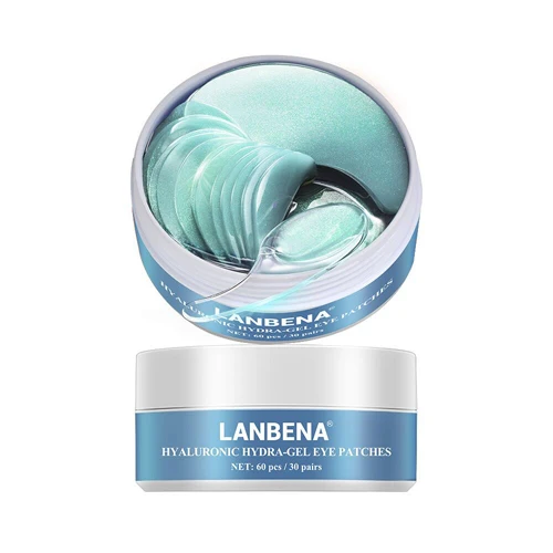 Hyaluronic Acid LANBENA восстанавливающие патчи для глаз с гиалуроновой кислотой для удаления темных кругов увлажняющая маска для глаз с кристаллом коллагена гелевая маска для ухода за кожей глаз - Цвет: Hyaluronic Acid