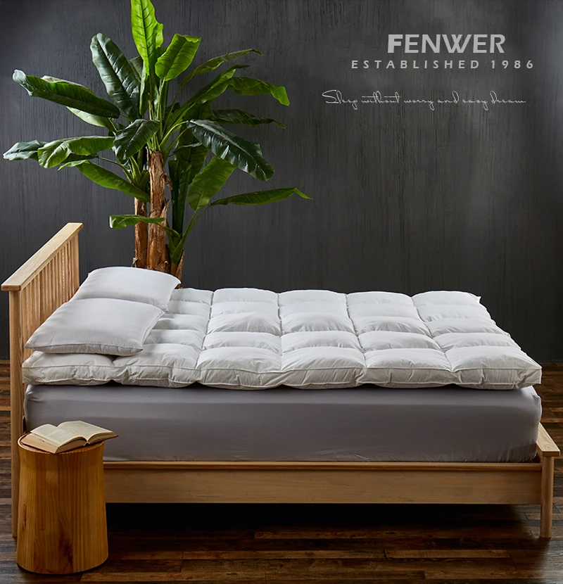 Thicken Feather velvet Mattress Foldable Tatami Single double