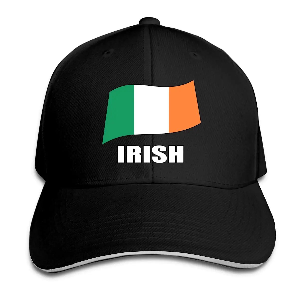 Бейсболка с изображением ирландского флага для мужчин и женщин
