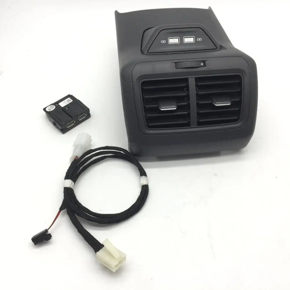 Для VW Golf 7 Заднее USB зарядное устройство задний подлокотник USB зарядное устройство для VW Golf 7 MK7 обновление до Golf 7,5 Golf R line