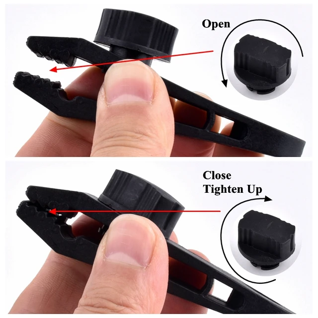 1 ~ 50Db Nejlon Műanyag Ponyhabilbikáló Napfényes Esőkendőkkel Rendelkező Sátor Klip Üvegházhatású Horog Kerítés Lóg - Image 3